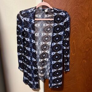 H&M Pattern Cardigan-EUC